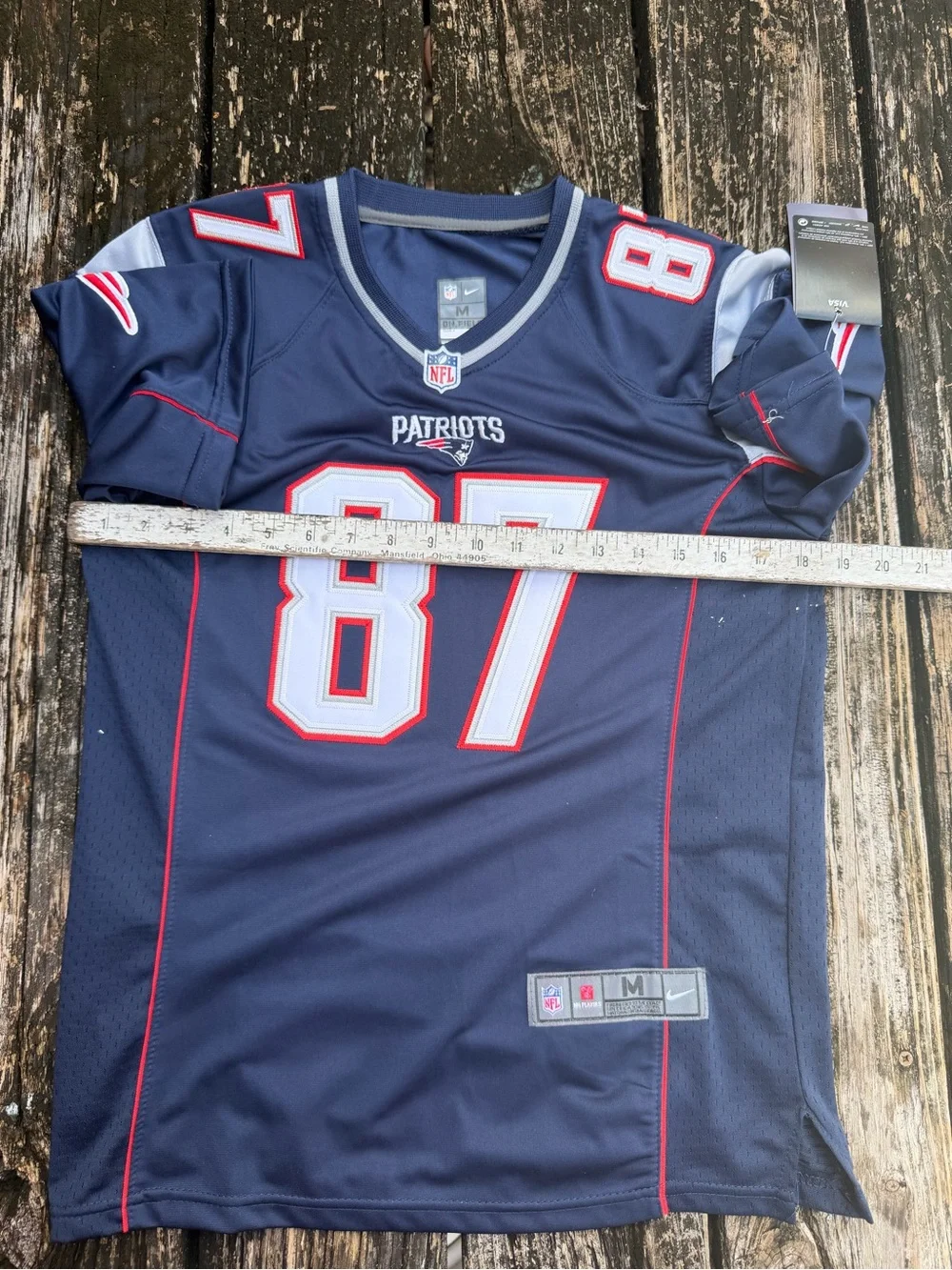 NWT Nike NFL New England Patriots Youth M (10-12) #87 Rob Gronkowski Jersey P6